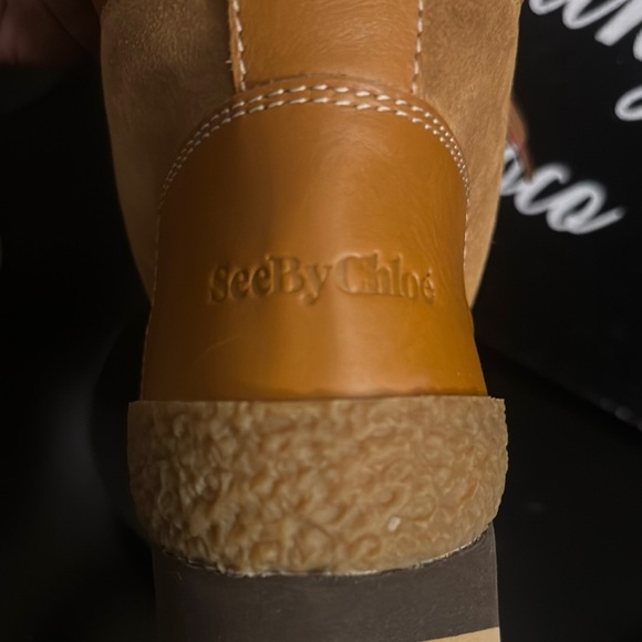 Chloe (See By Chloe) Tan Leather Boots - Picture 3 of 6